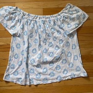 Vineyard Vines XL Off-Shoulder Top